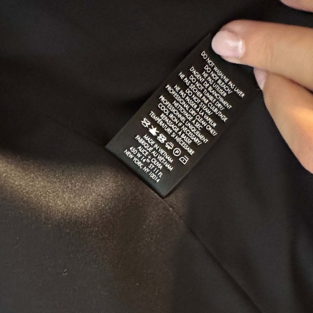 Alice + Olivia Multicolor Patterned Blazer With B… - image 4